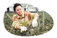 Cannabis wholesaler maintaining product.