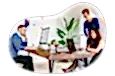Digital marketing agency professionals discussing a marketing plan.